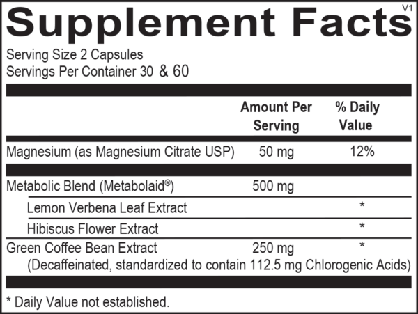 Ortho Molecular HiPhenolic Supplement Facts